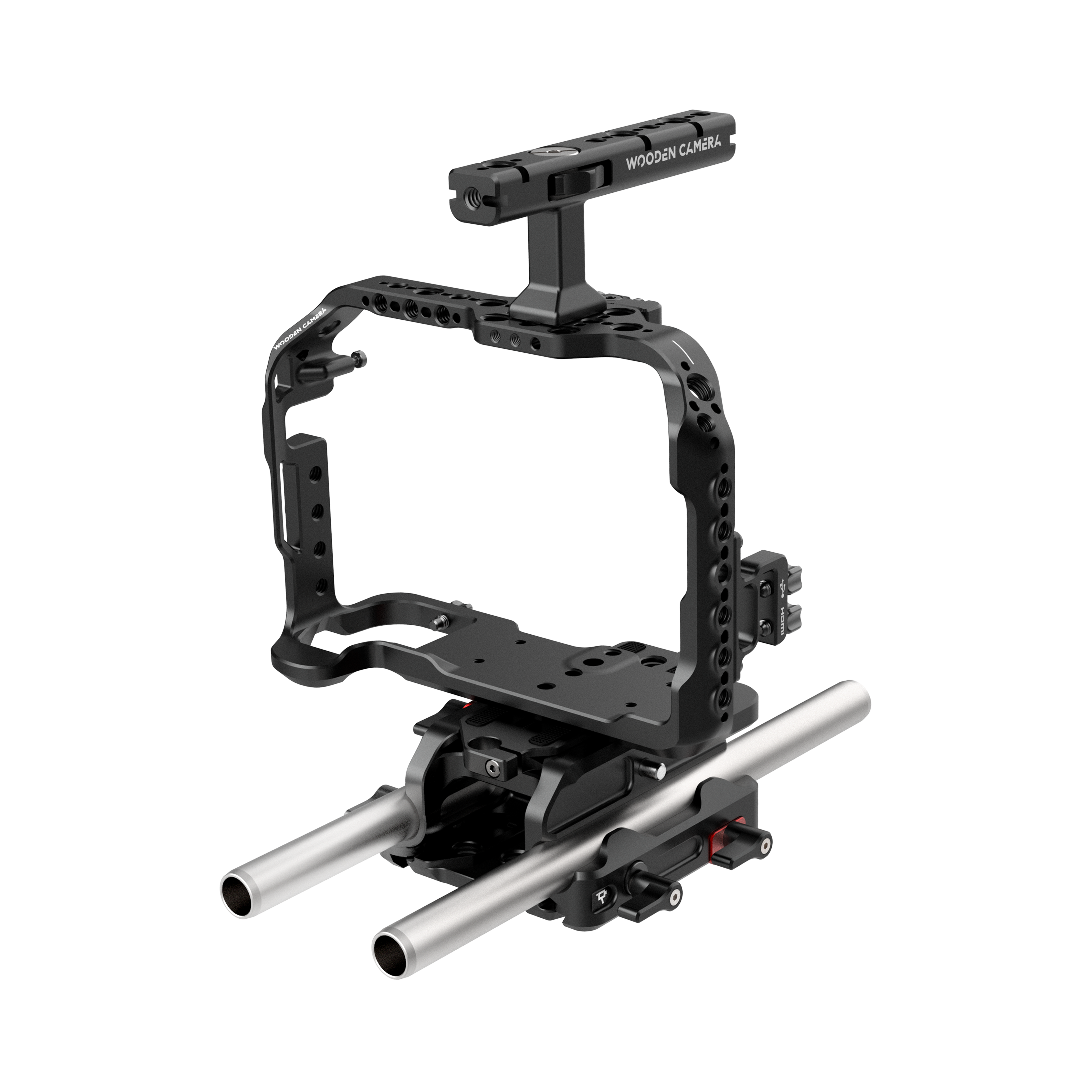 Wooden Camera GFX100S Unified Kit Base cage accessoires