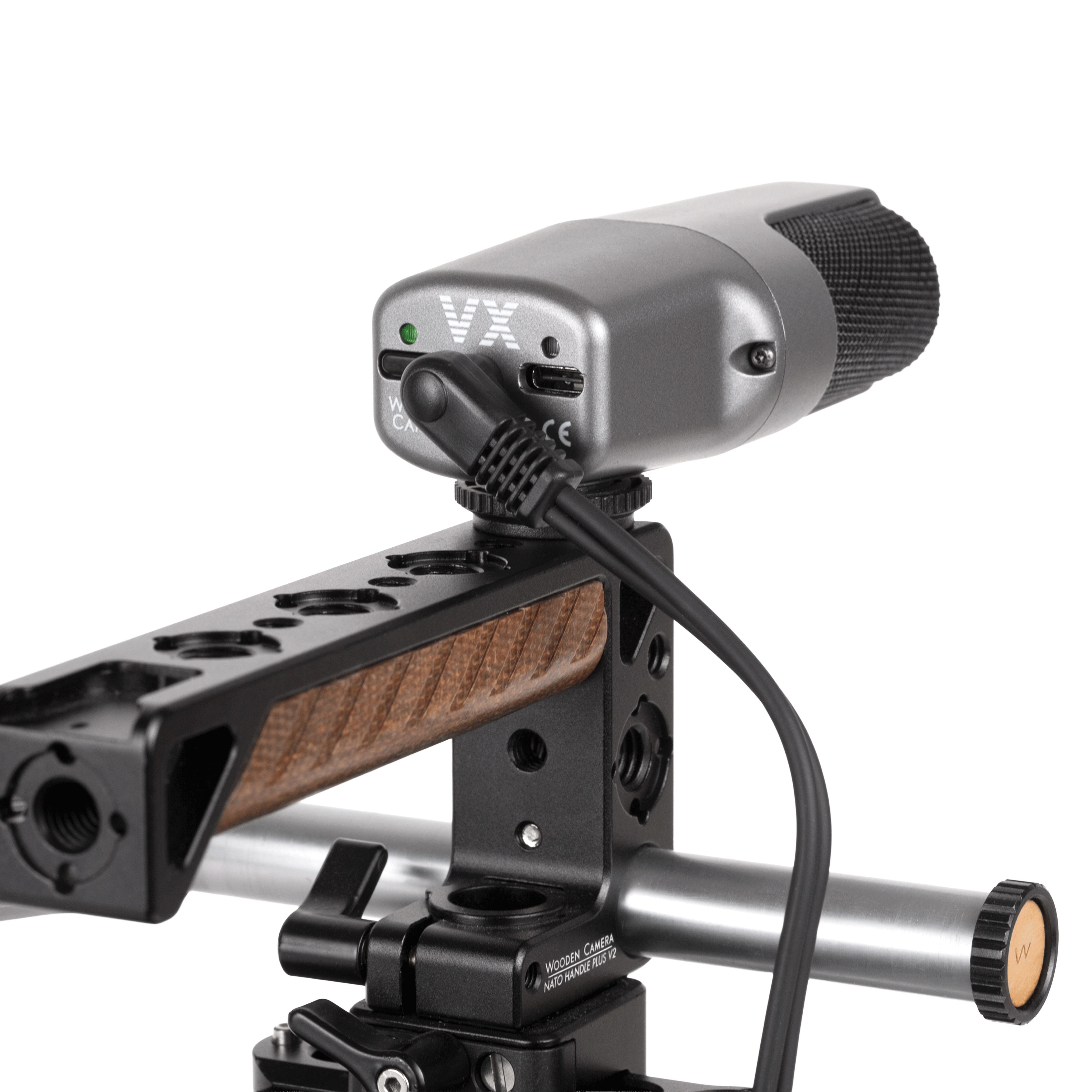 Wooden Camera VX Skateboard Mic micro caméra jack 3,5 mm