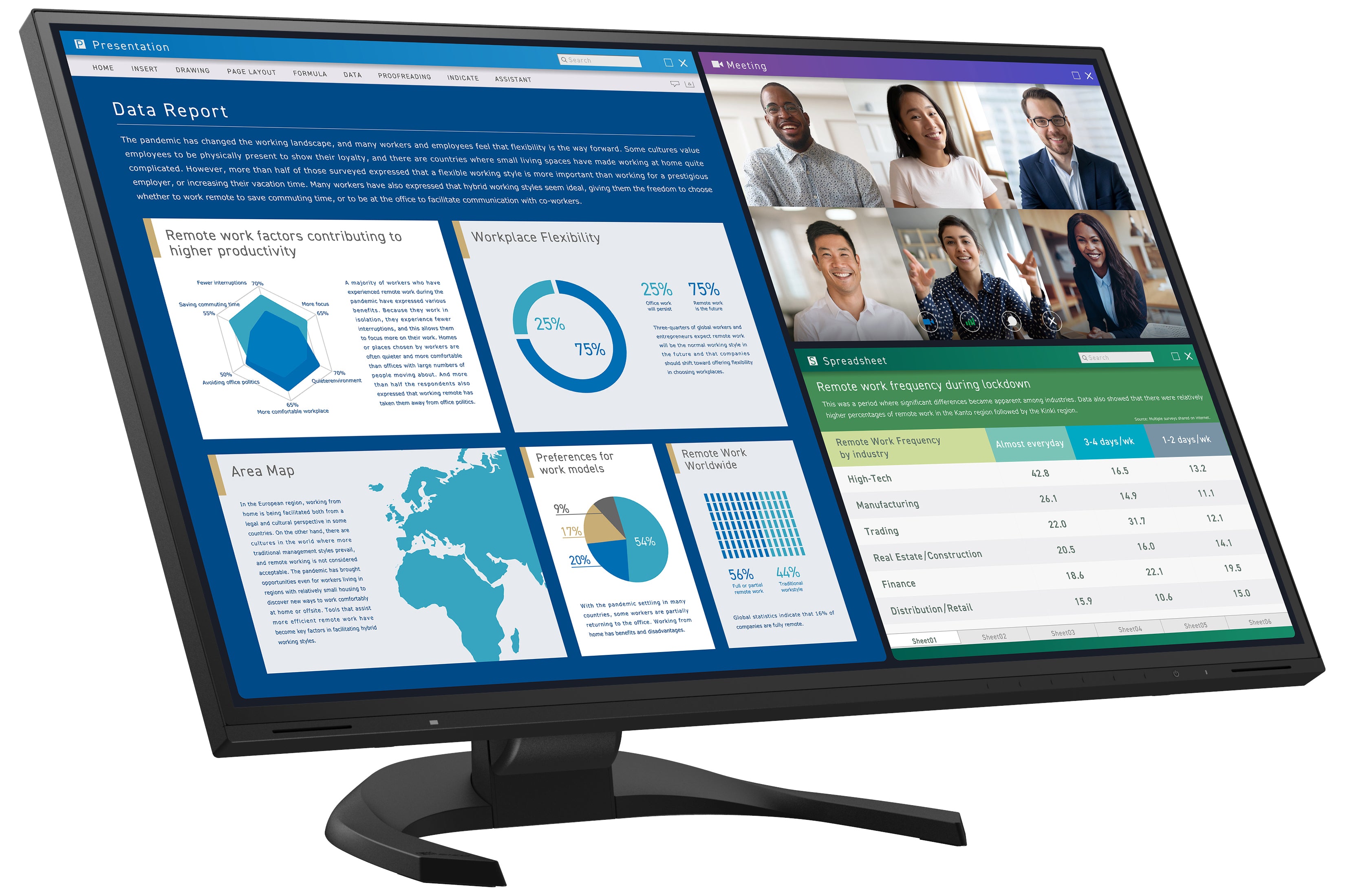 EIZO FlexScan EV2740X moniteur Noir 27 pouces 4K