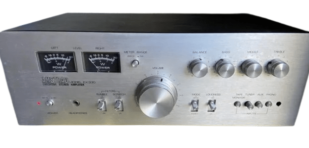 Amstrad Audio EX330 amplificateur stéréo façade aluminium