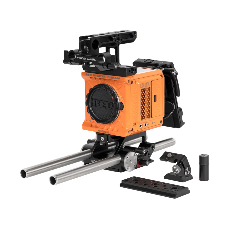 Wooden Camera RED KOMODO Pro Kit Gold Mount cage rig