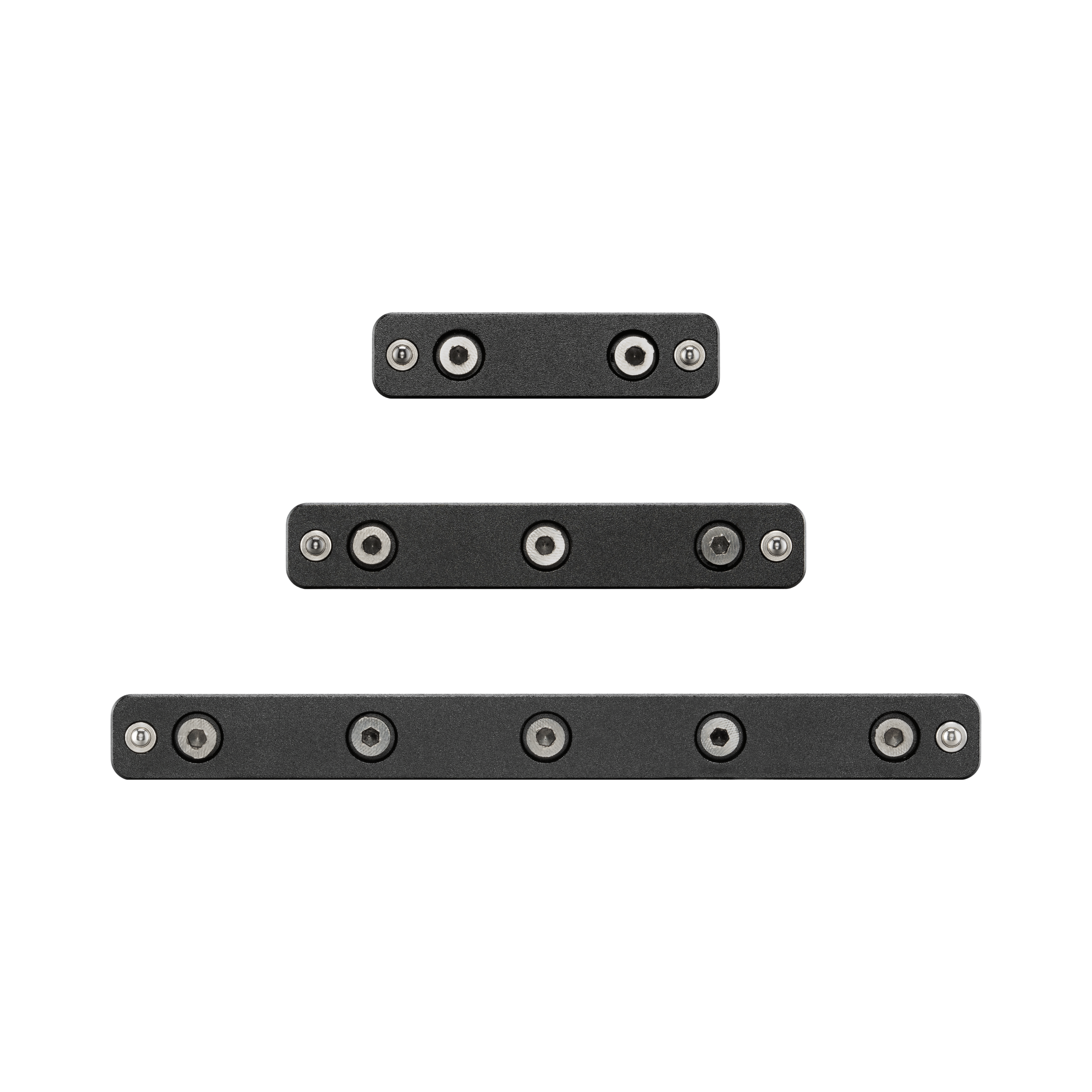 Wooden Camera Mini Accessory Rail Kit rails 3 rails noir mat