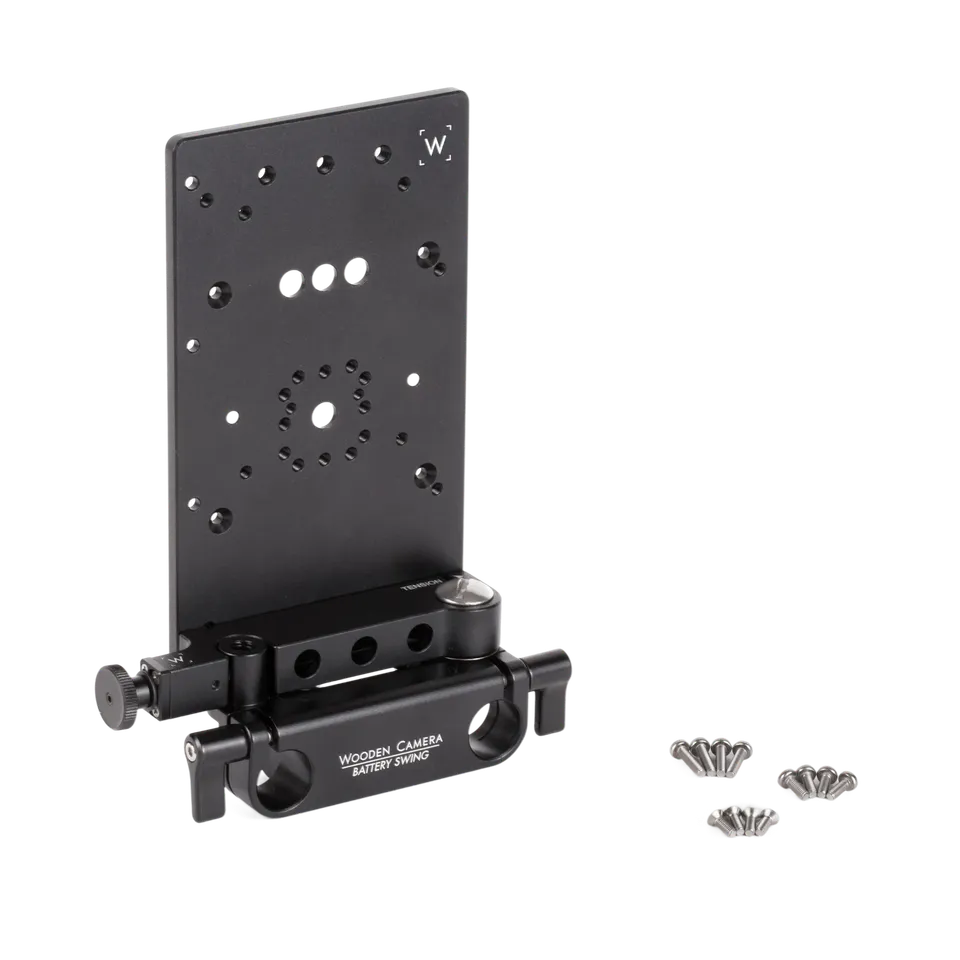 Wooden Camera Power Battery Swing support V-Mount Gold Mount