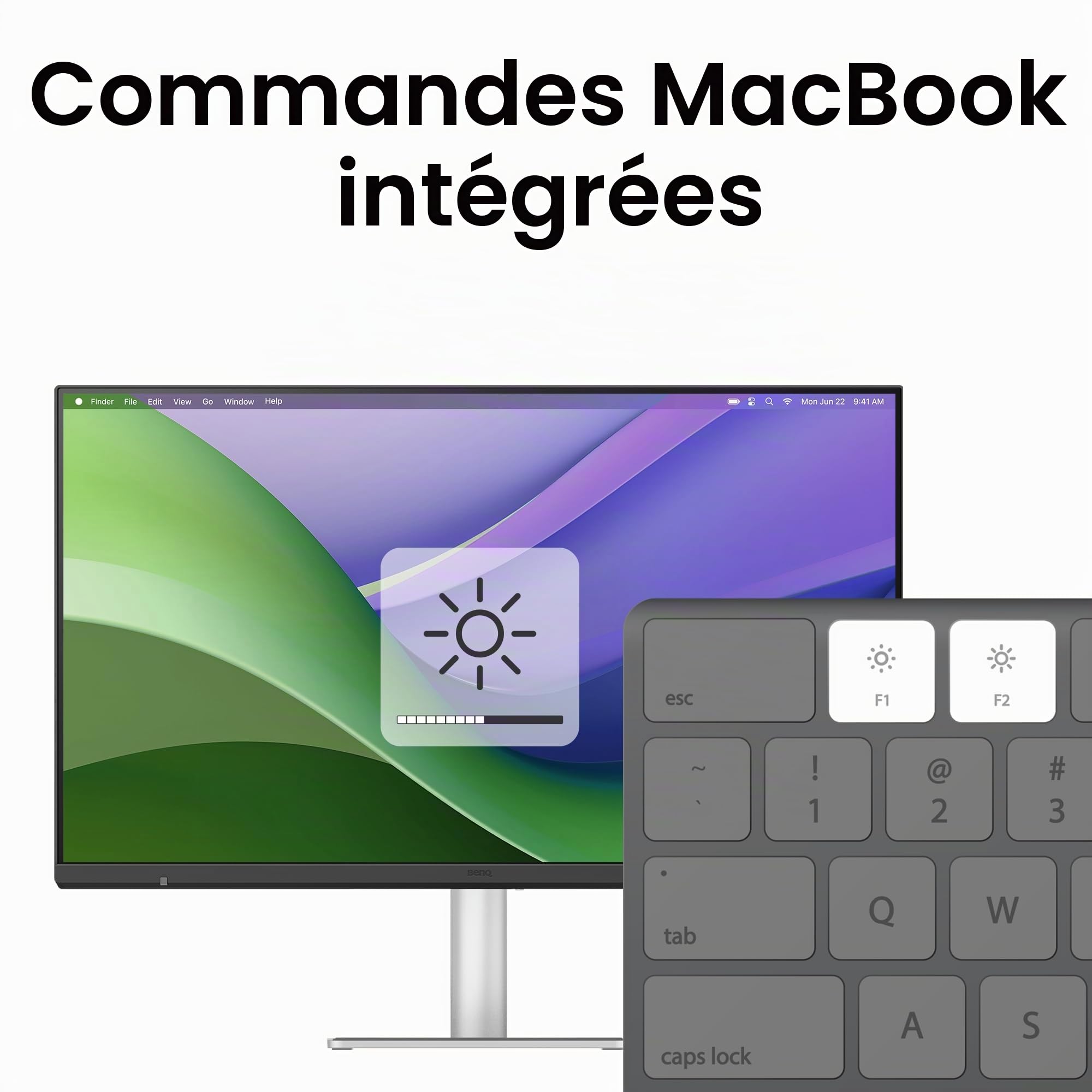 BenQ MA320UG moniteur 32" 4K 120Hz Thunderbolt Mac