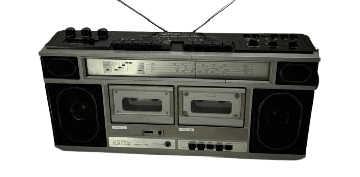 Amstrad Audio 7090 radiocassette double cassette portable