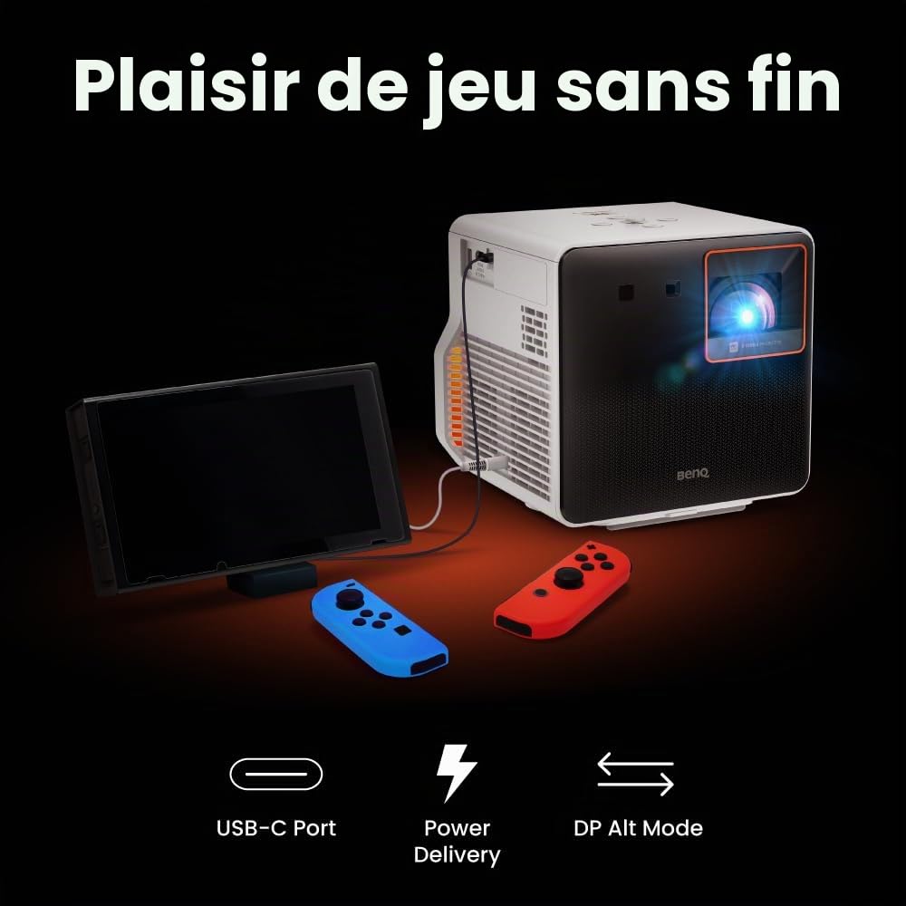 BenQ X300G vidéoprojecteur gaming 4K LED portable