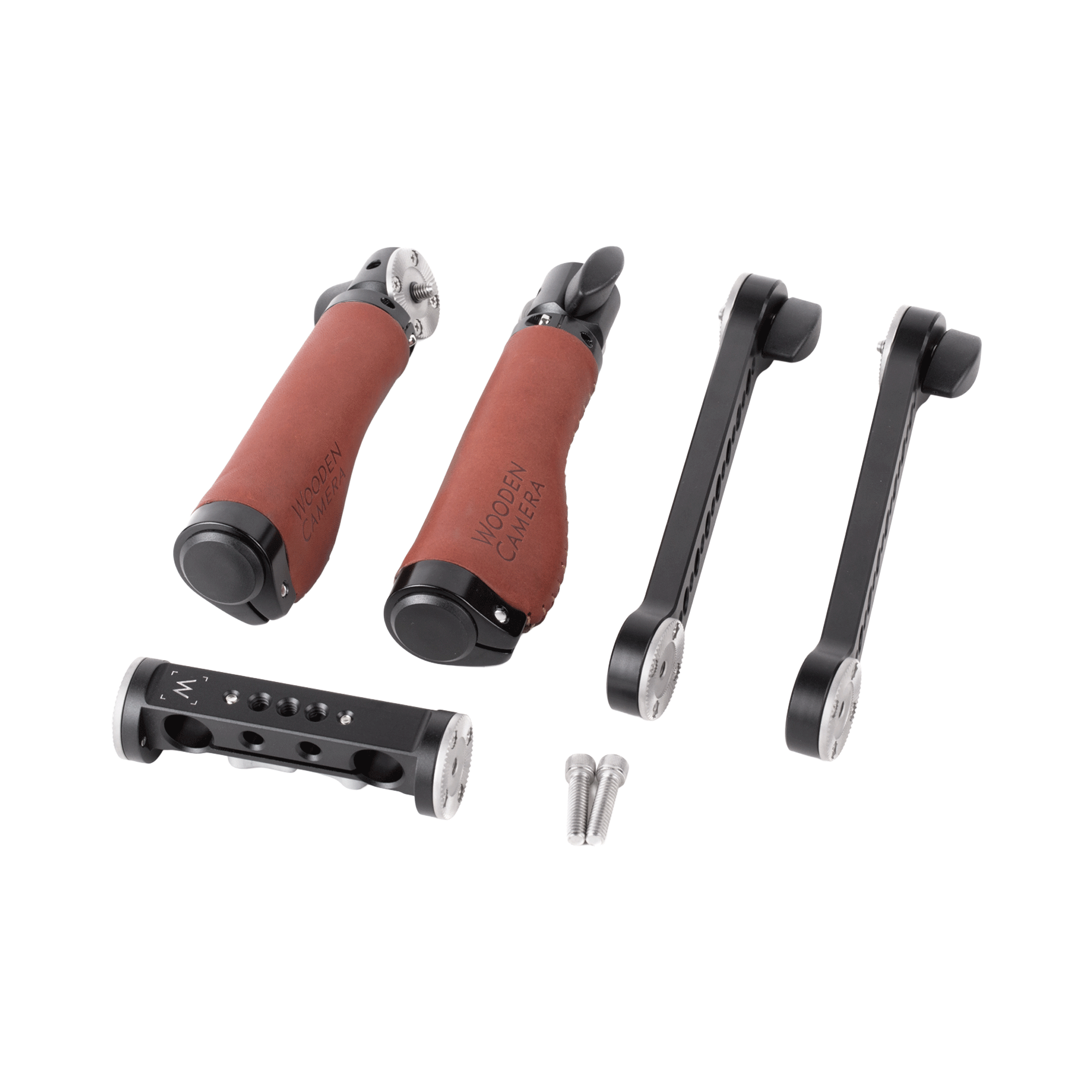 Wooden Camera Handles Rosette Handle Kit poignée cuir