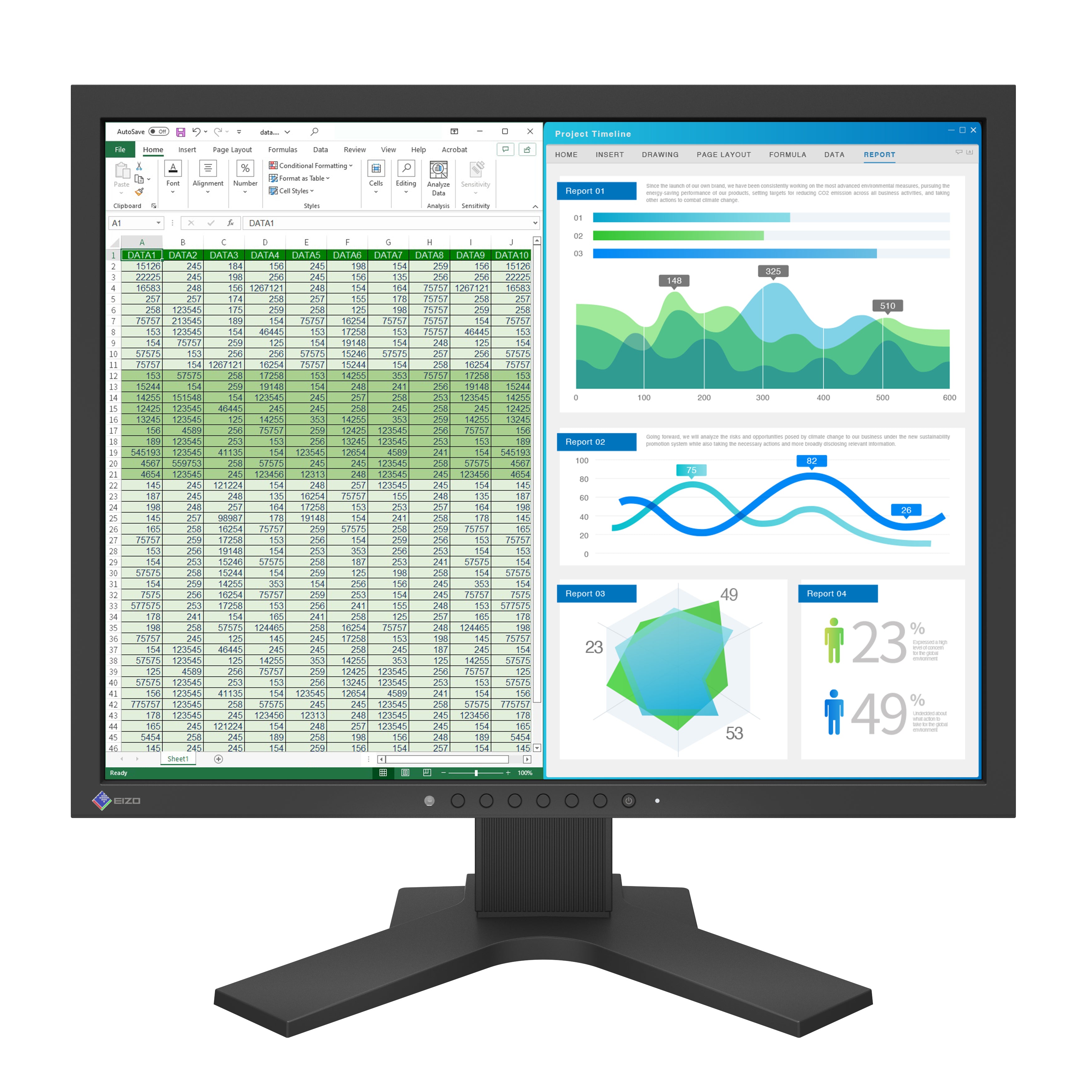 EIZO FlexScan S2134H Écran 21" Standard