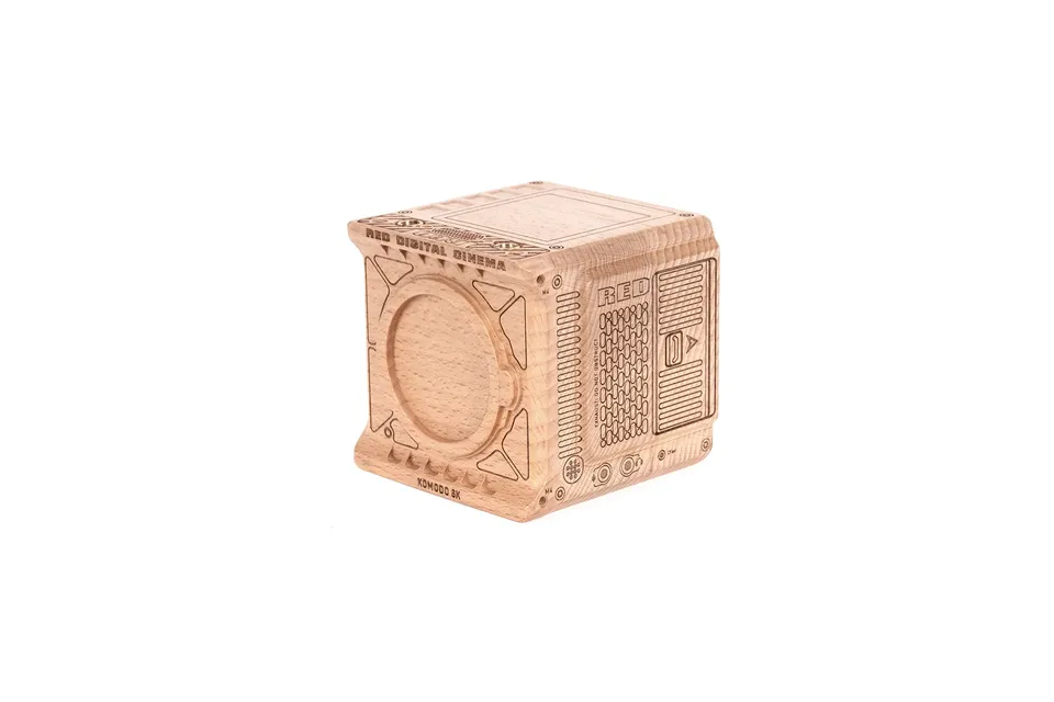 Wooden Camera RED KOMODO maquette bois démo