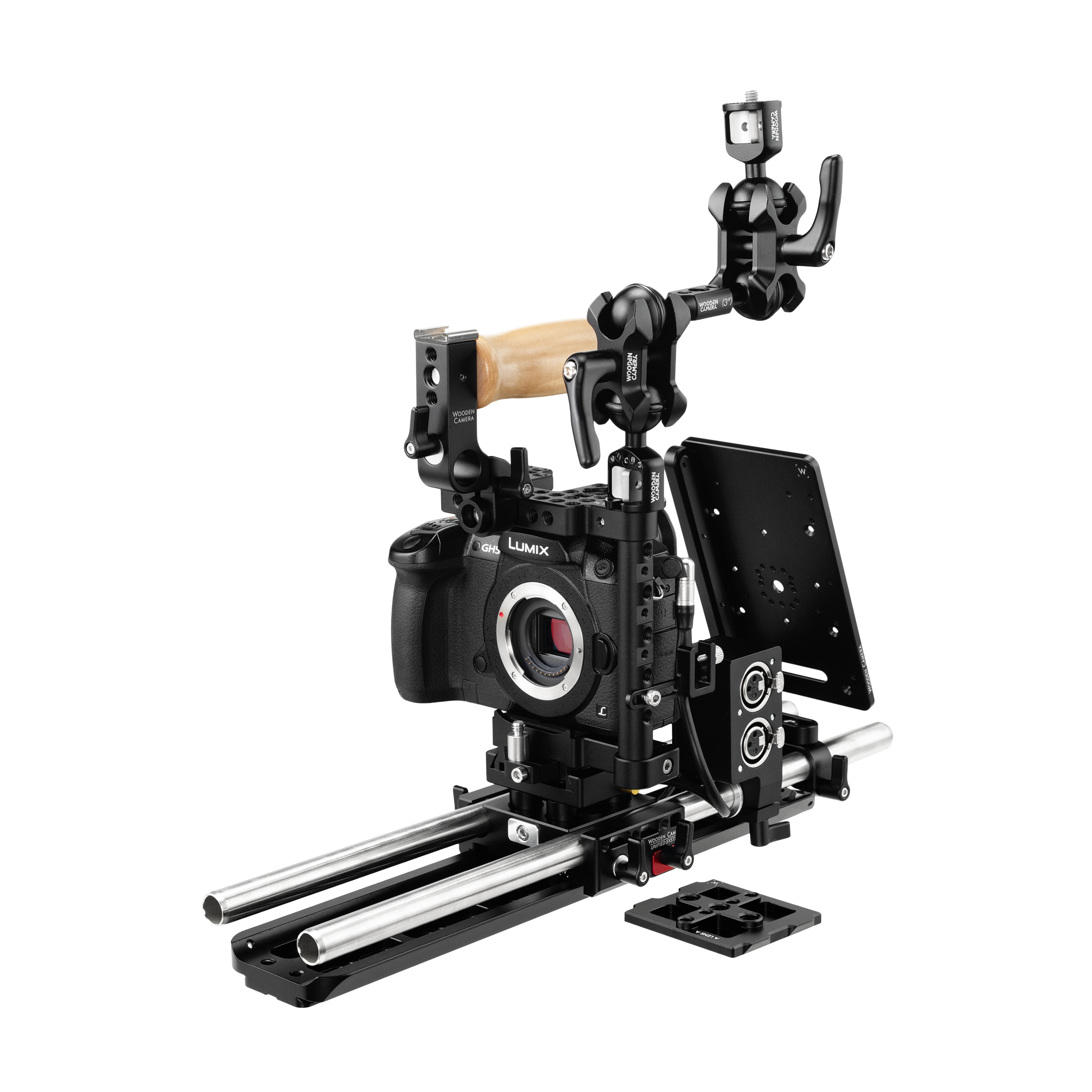 Wooden Camera Panasonic GH5 GH6 Kit Pro cage rig