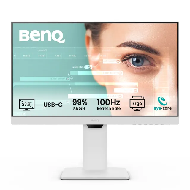 BenQ GW2486TC moniteur 24 pouces USB-C 100 Hz Eye-Care