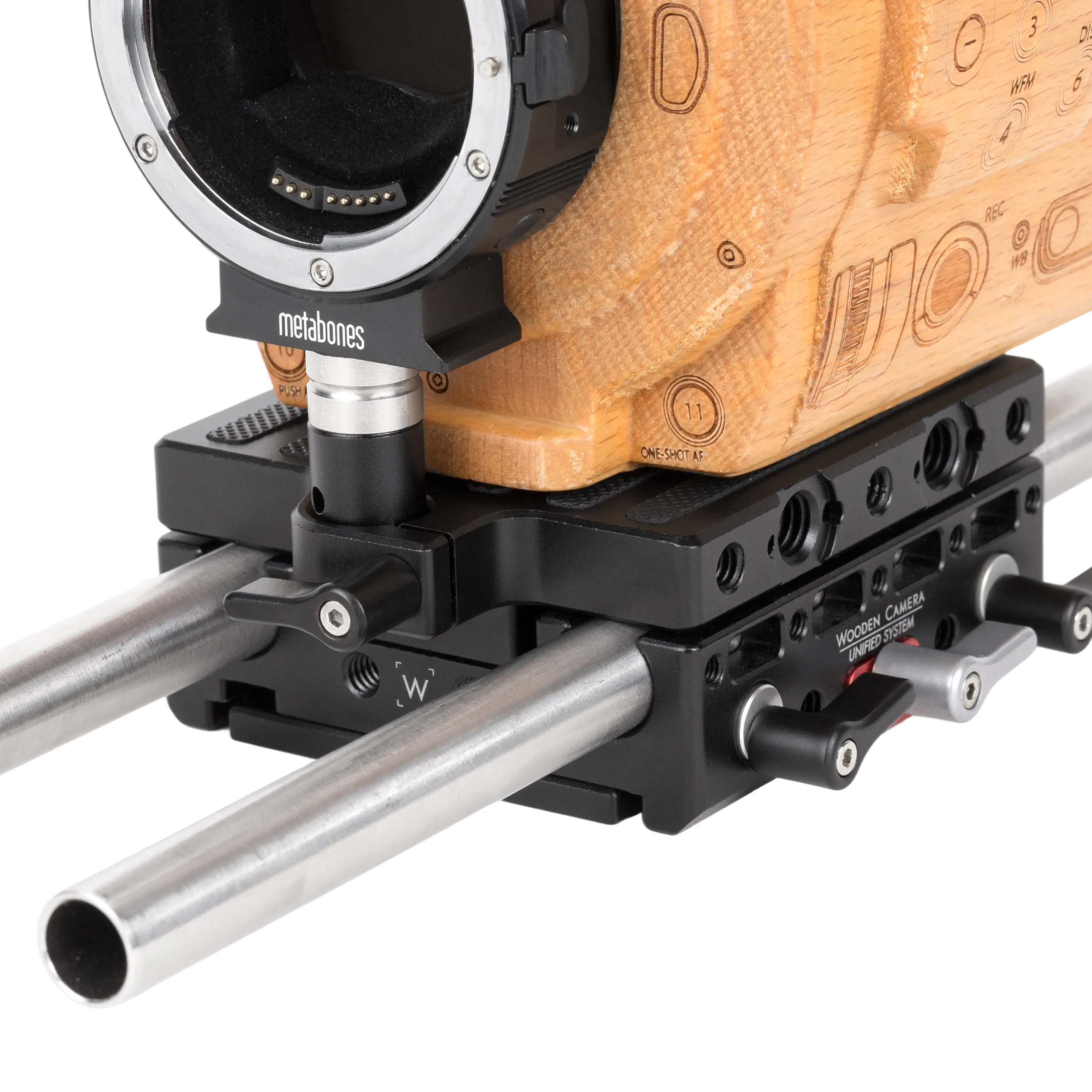 Wooden Camera Unified Lens Adapter Support Kit support