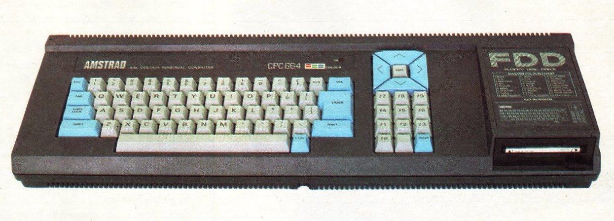 Amstrad CPC664 ordinateur lecteur disquette 1985