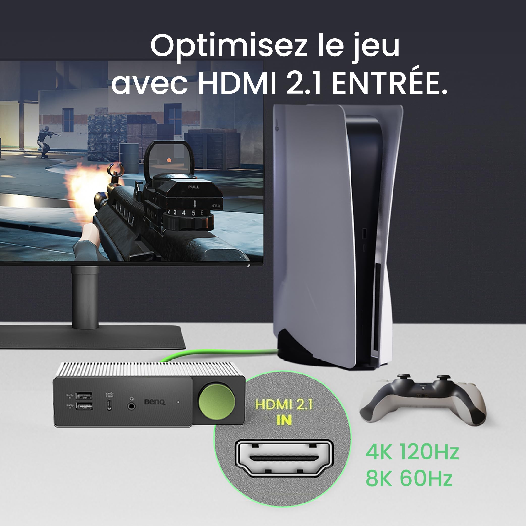 BenQ beCreatus DP1310 dock USB-C 13-en-1 HDMI 4K