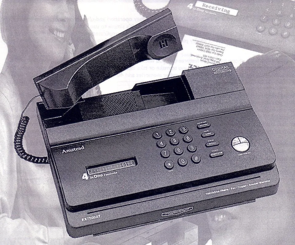 Amstrad FX7500 télécopieur fax papier bureau 1994