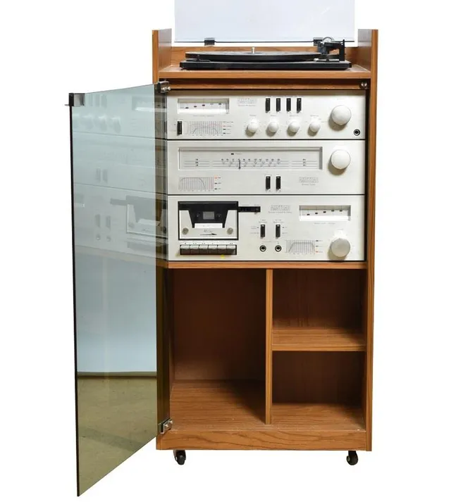 Amstrad TS33 tour stéréo chaîne hi-fi double cassette