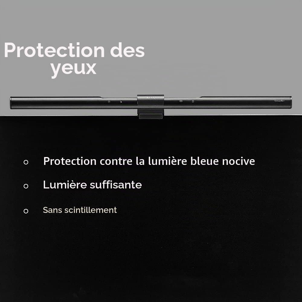 BenQ ScreenBar Barre lumineuse écran LED auto anti-reflet