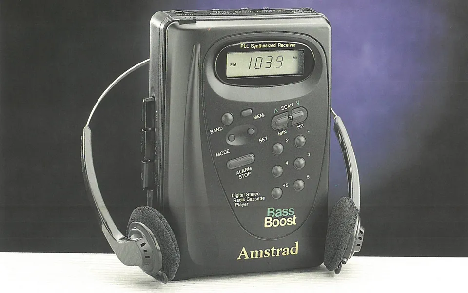Amstrad Audio PS150 baladeur cassette radio style walkman 1994