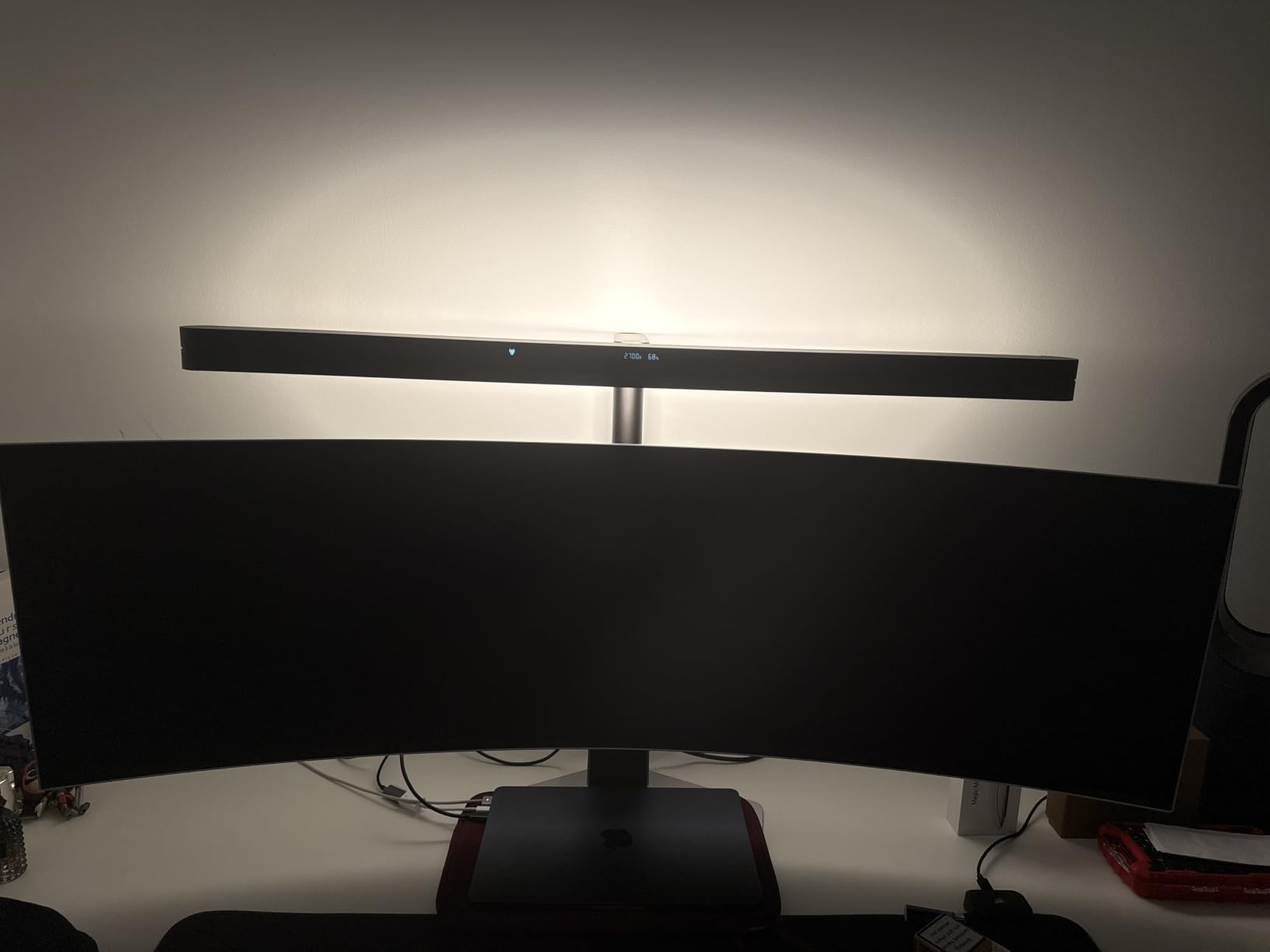 BenQ ScreenBar Max lampe moniteur double écran 33" sans reflet