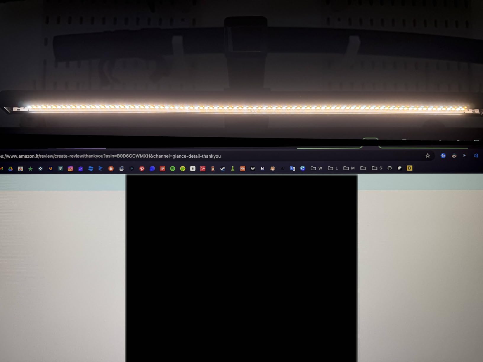 BenQ ScreenBar Barre lumineuse écran LED auto anti-reflet