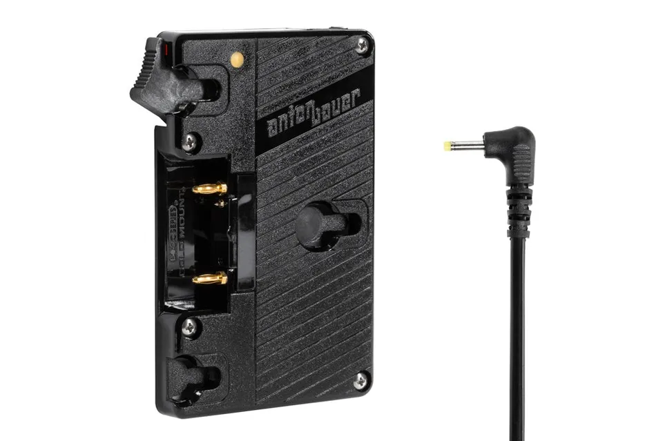 Wooden Camera Power Gold Mount Pocket plaque Blackmagic
