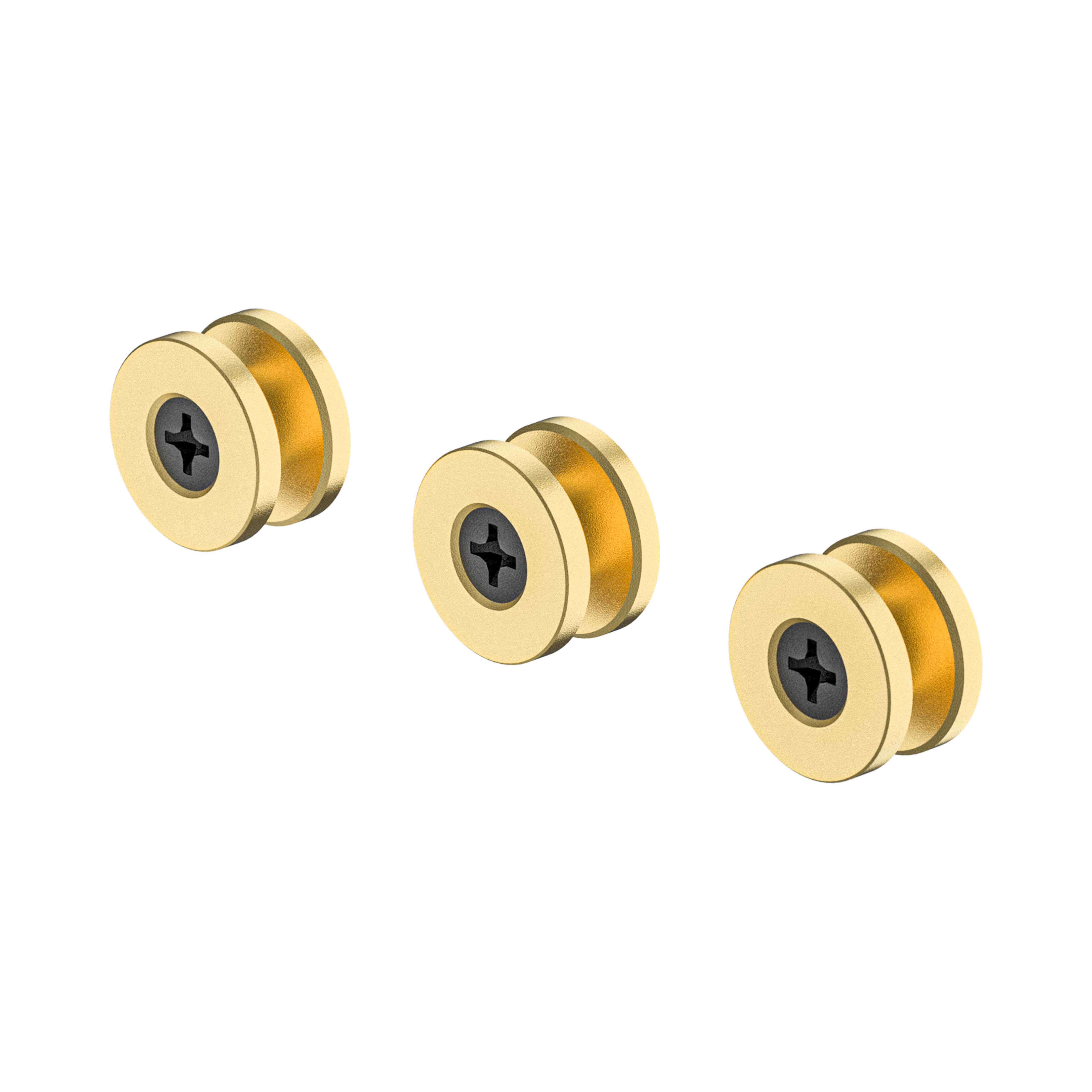 Wooden Camera Power Gold Mount Stud plots x3 batterie