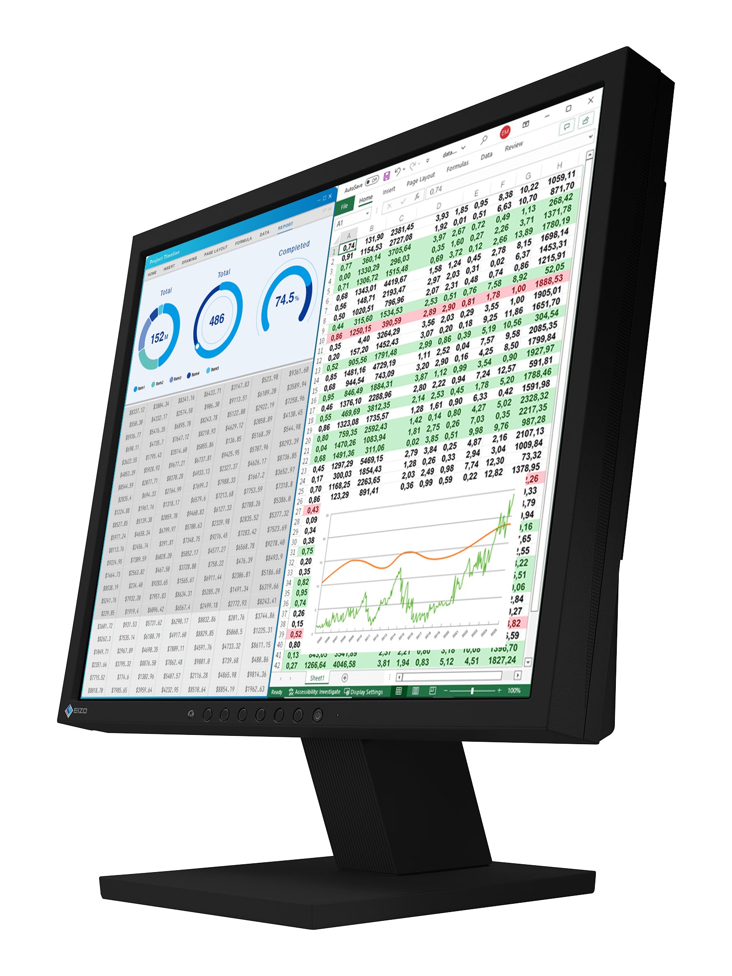 EIZO FlexScan S1734-H moniteur 17 pouces IPS bureautique LED
