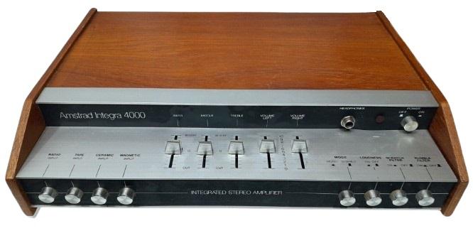 Amstrad Audio Integra 4000 amplificateur stéréo 12W
