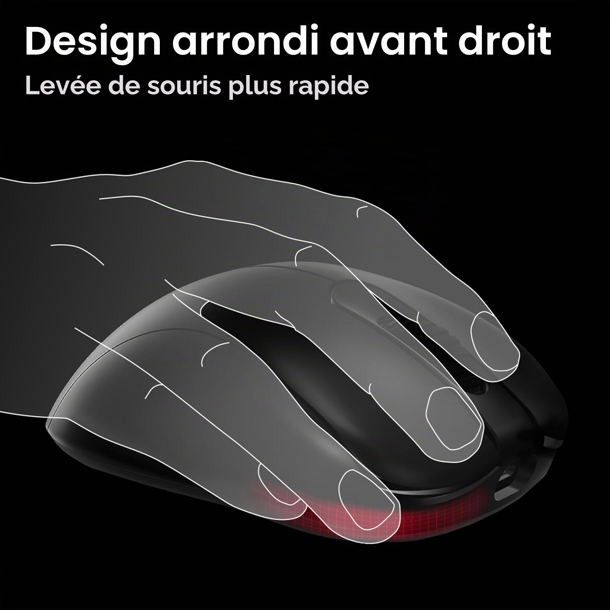 BenQ ZOWIE EC3-DW souris gaming sans fil 4K 59g