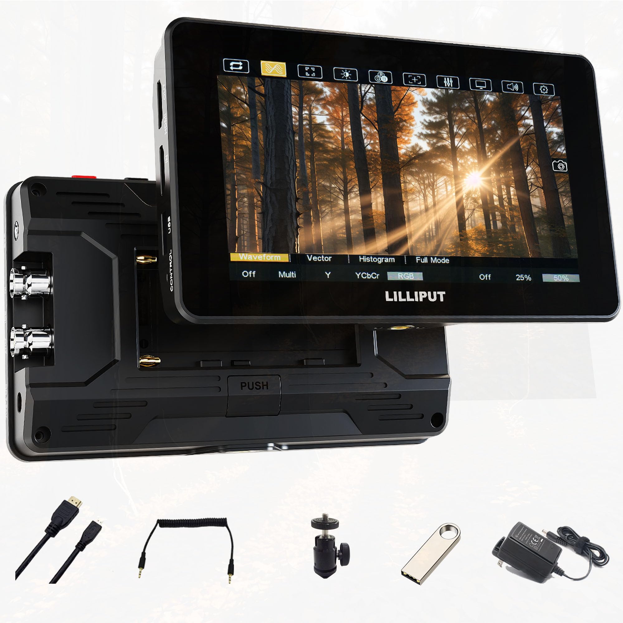 Lilliput HT5S Moniteur caméra tactile 5,5" FHD 2000 nits