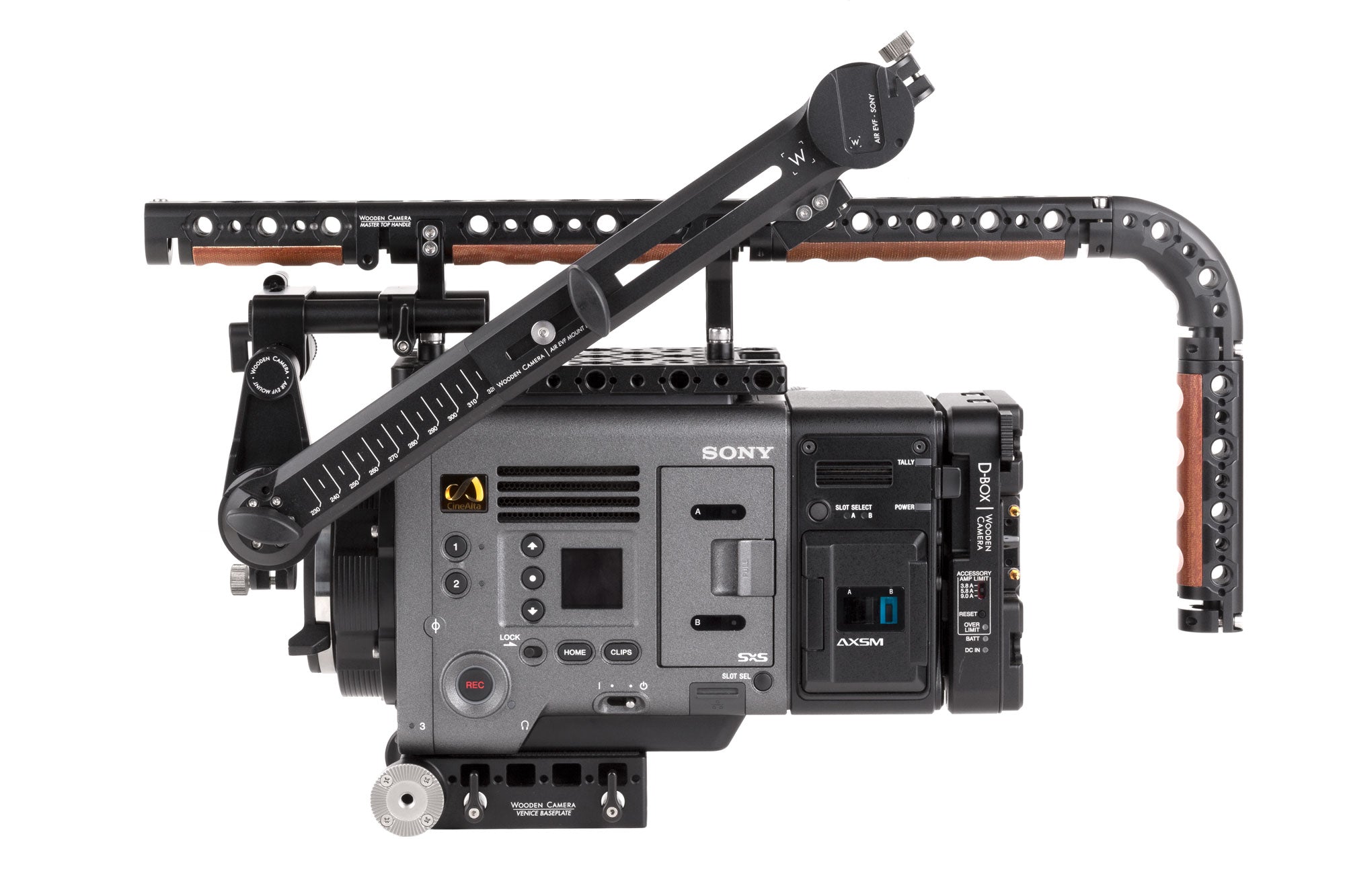 Wooden Camera Ultra Arm AIR bras extension EVF Sony Venice