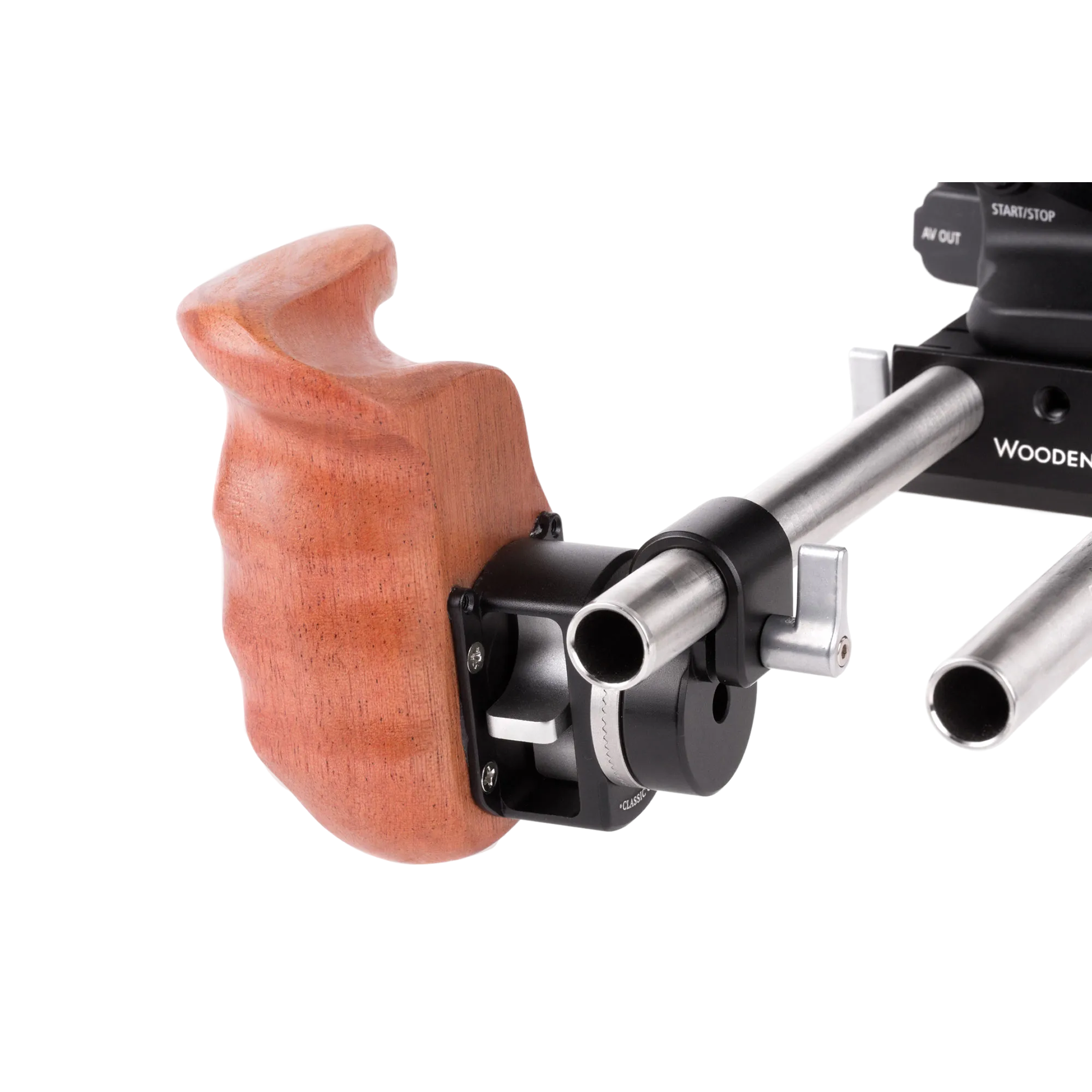 Wooden Camera Handgrip poignée bois droite rosette ARRI