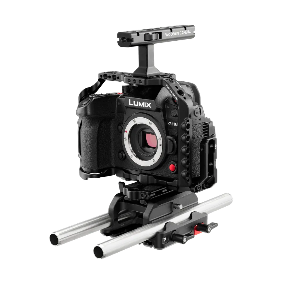 Wooden Camera Core Accessory Kit cage Panasonic GH6 GH7 rig
