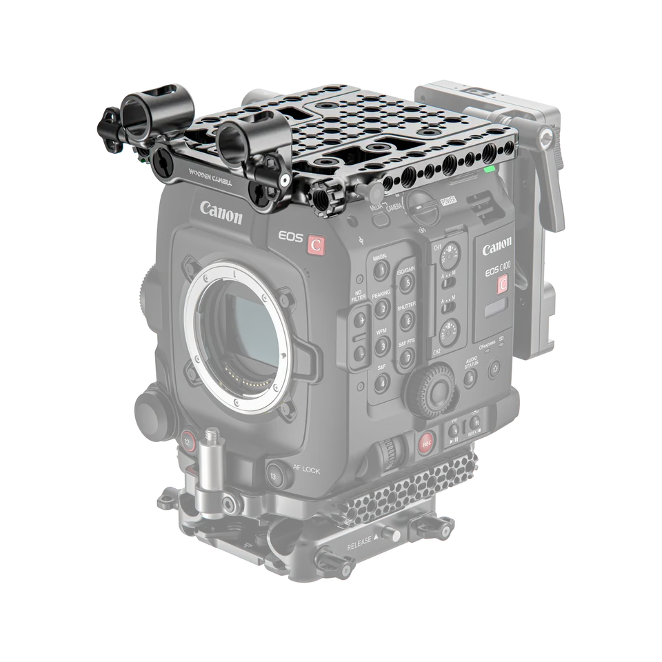 Wooden Camera Top Plates plaque top Canon EOS C400 modulaire