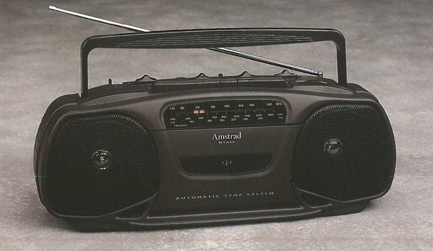 Amstrad Audio MTR20 radiocassette portable radio cassette