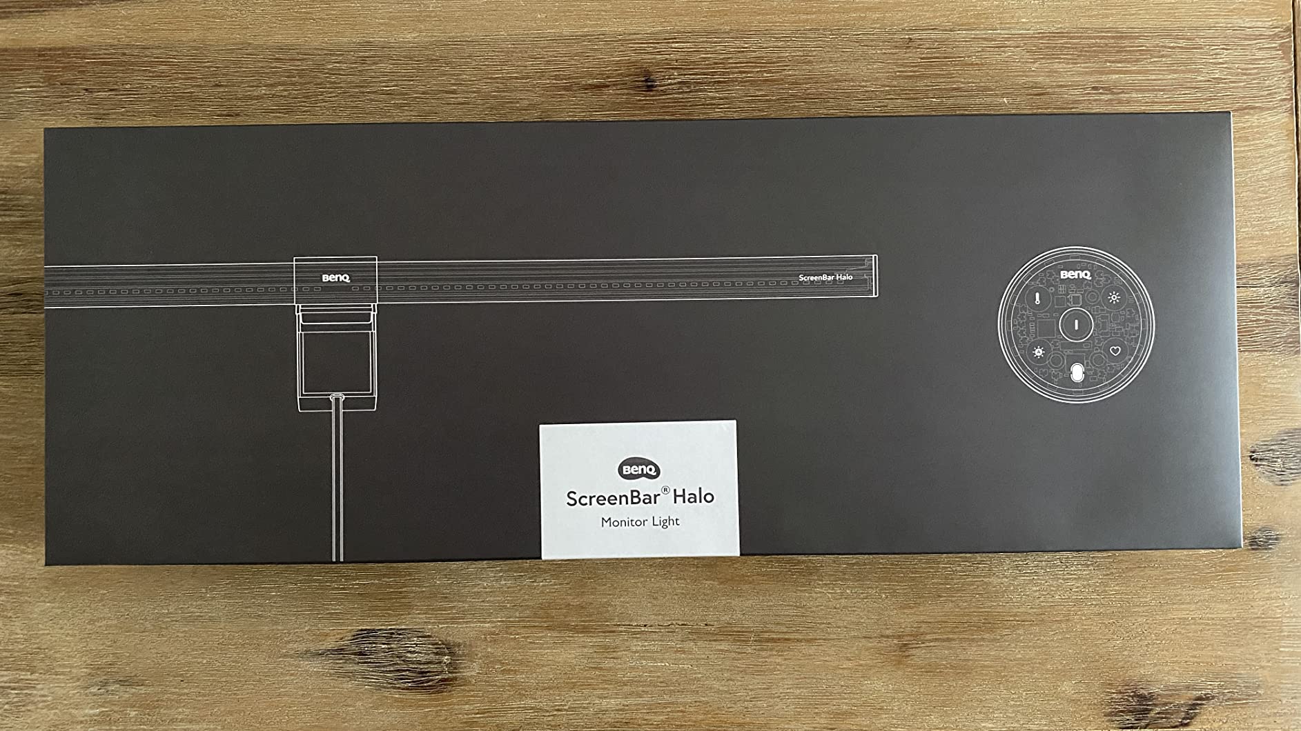BenQ ScreenBar Halo barre écran sans fil 3 modes sans reflet