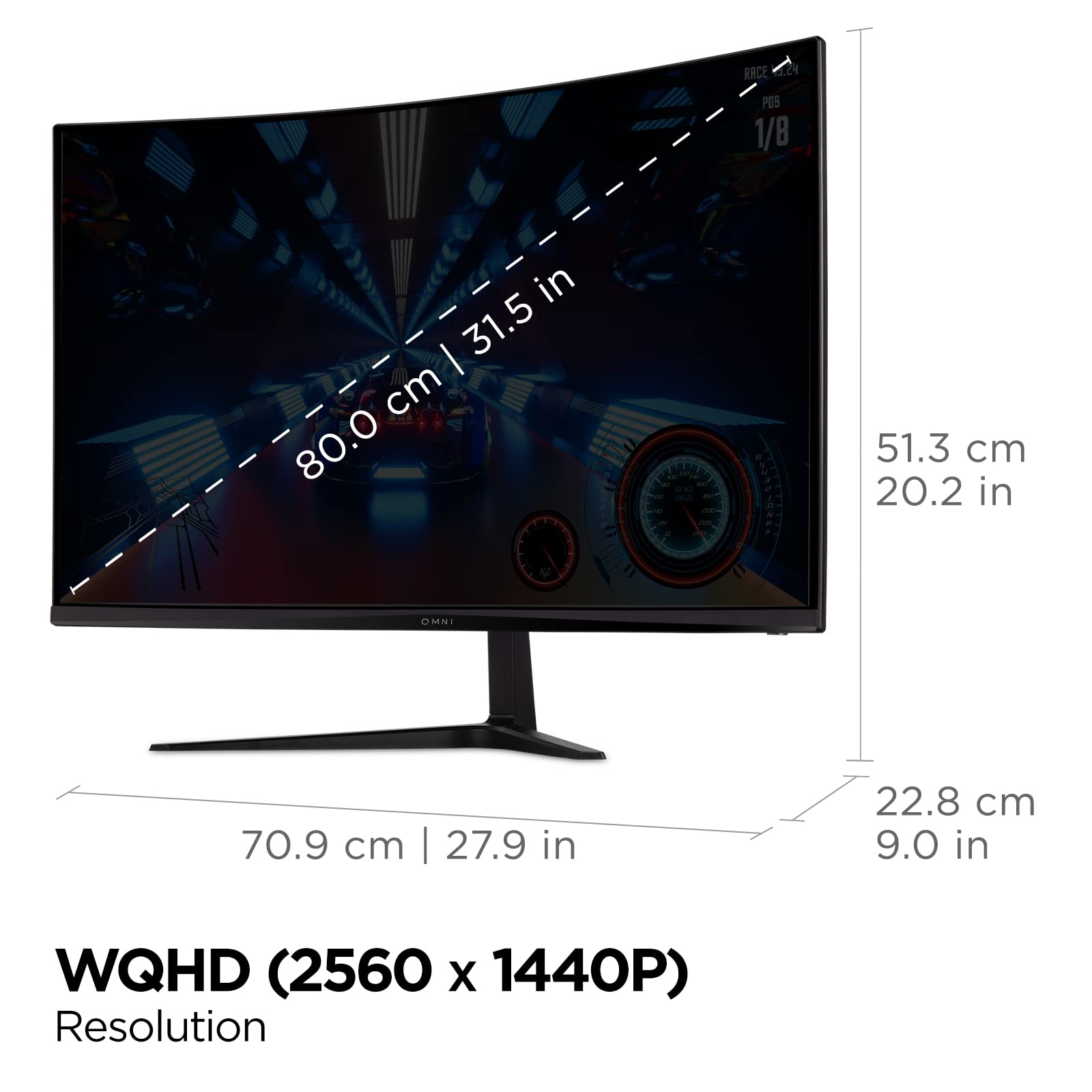 ViewSonic VX3218C-2K moniteur gamer 32" incurvé 2K 180 Hz