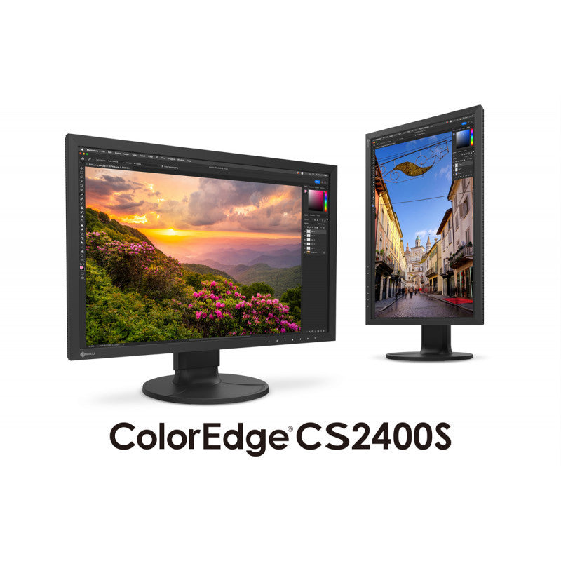 EIZO ColorEdge CS2400S moniteur 24 pouces Adobe RGB + casquette