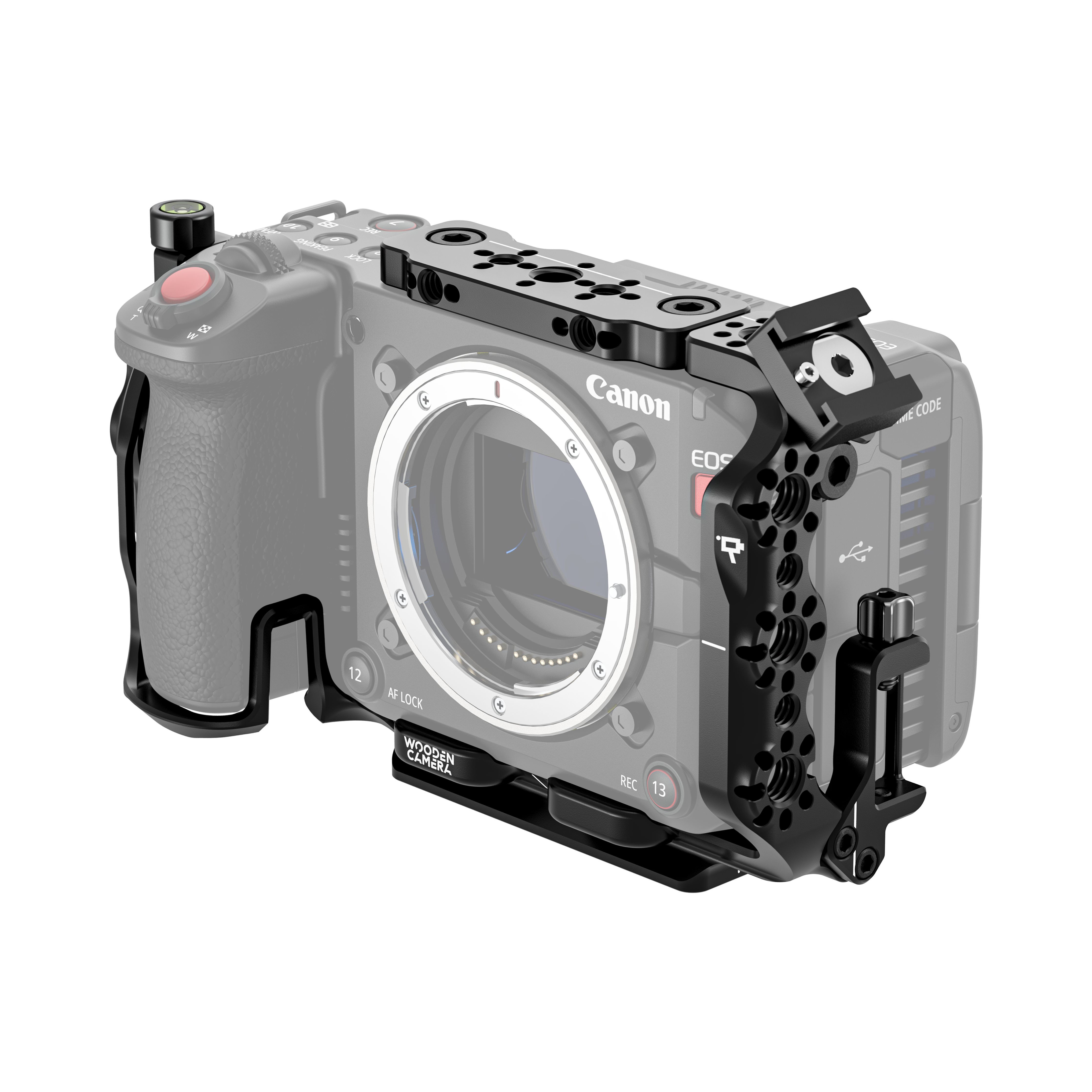 Wooden Camera Cages Full Cage Canon EOS C50 kit rig