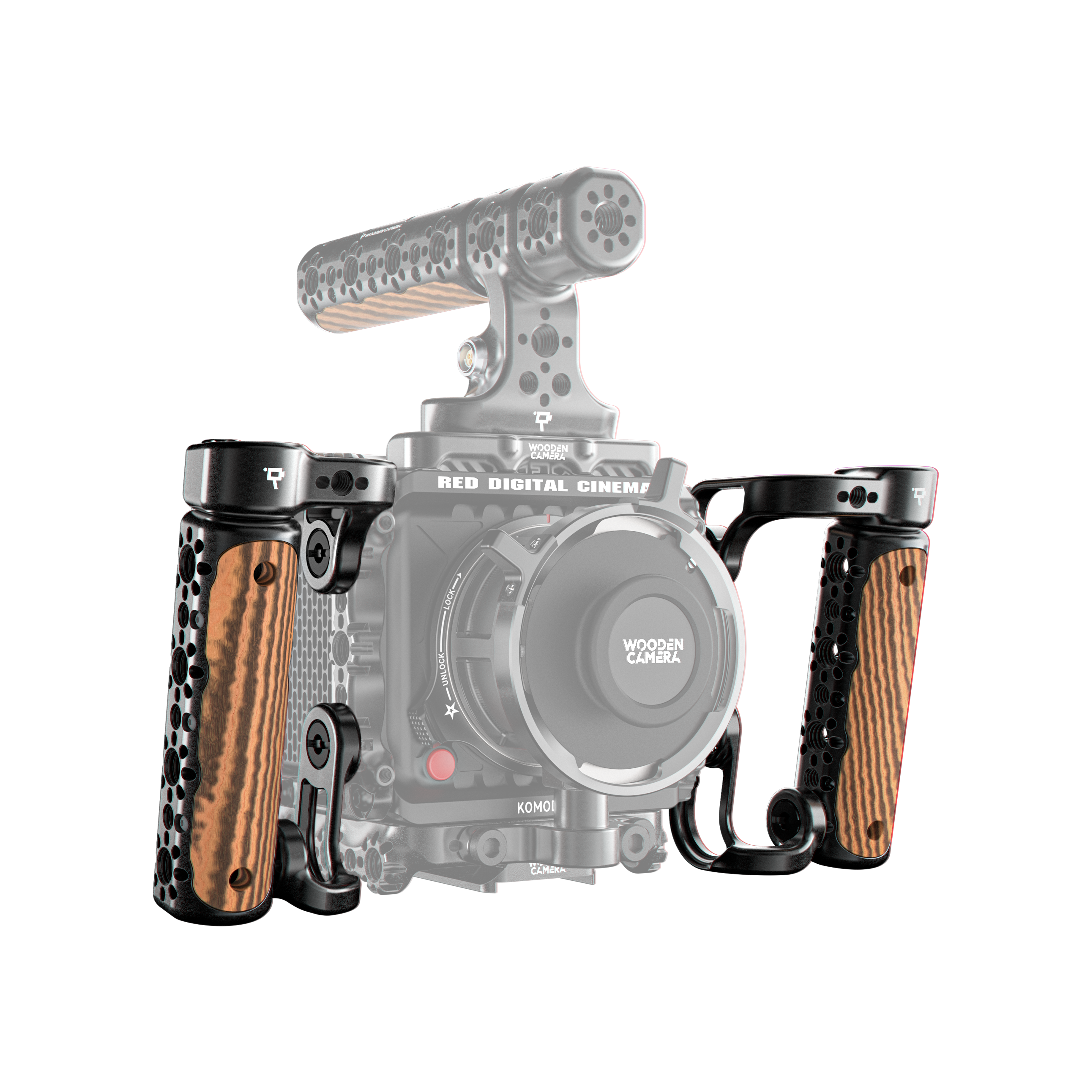 Wooden Camera Handles Ultra Handle Side Grip poignée kit