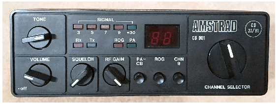 Amstrad Audio CB900 CB901 radio CB émetteur-récepteur 1981