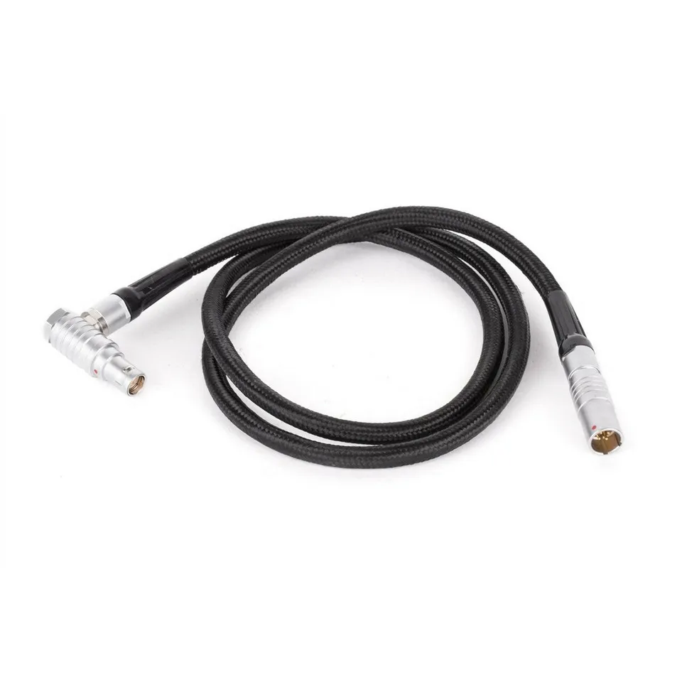 Wooden Camera Cables Power Extension RED DSMC câble 36" coudé