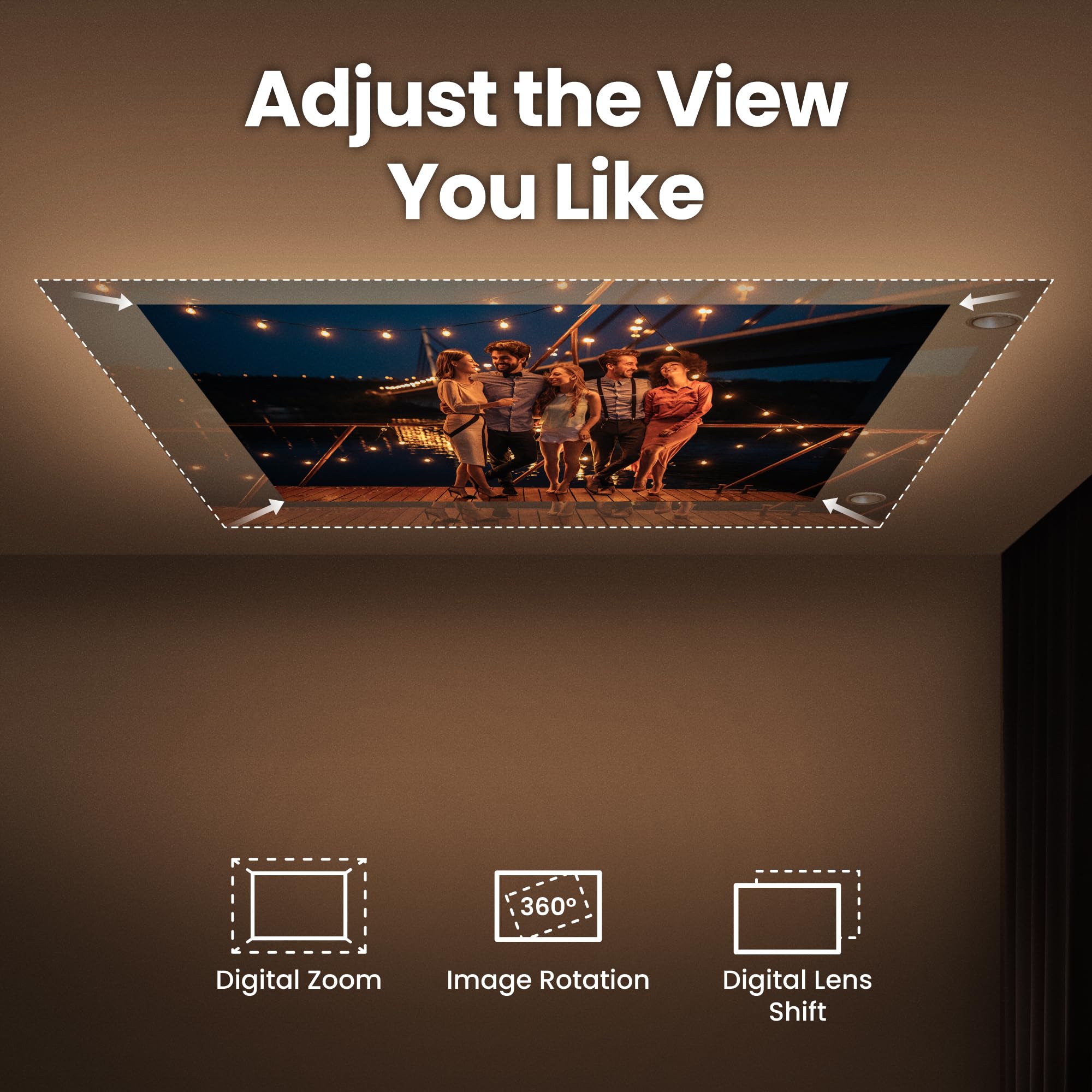 BenQ GV GV50 vidéoprojecteur portable 1080p laser