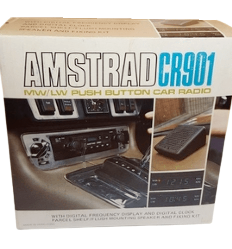Amstrad Audio 9000 autoradio voiture série CR900 EX900