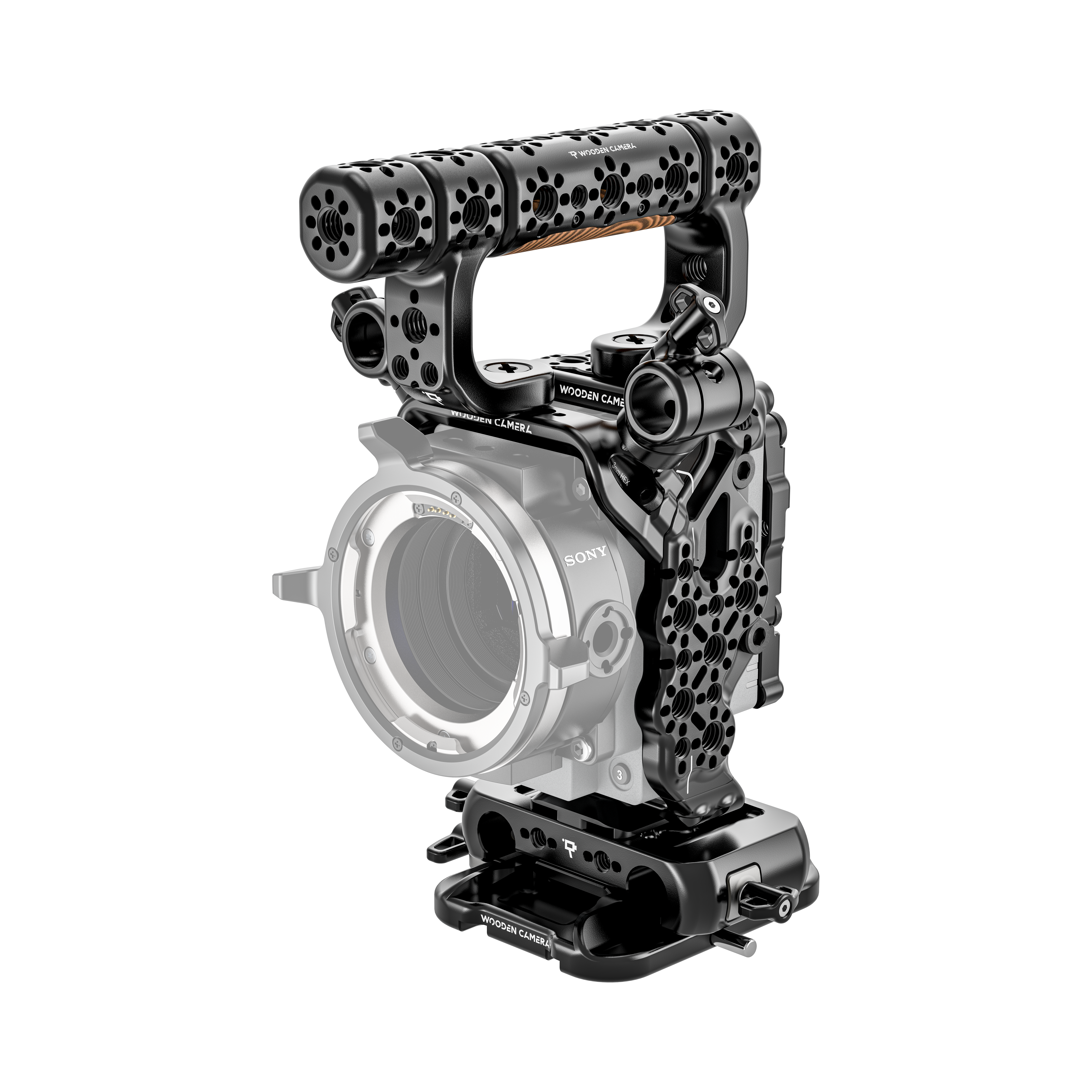 Wooden Camera Accessory Kits Elite kit accessoires Sony Rialto Mini rig cinéma