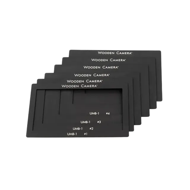 Wooden Camera Matteboxes UMB-1 Hard Matte Set pare-soleil 6 masques