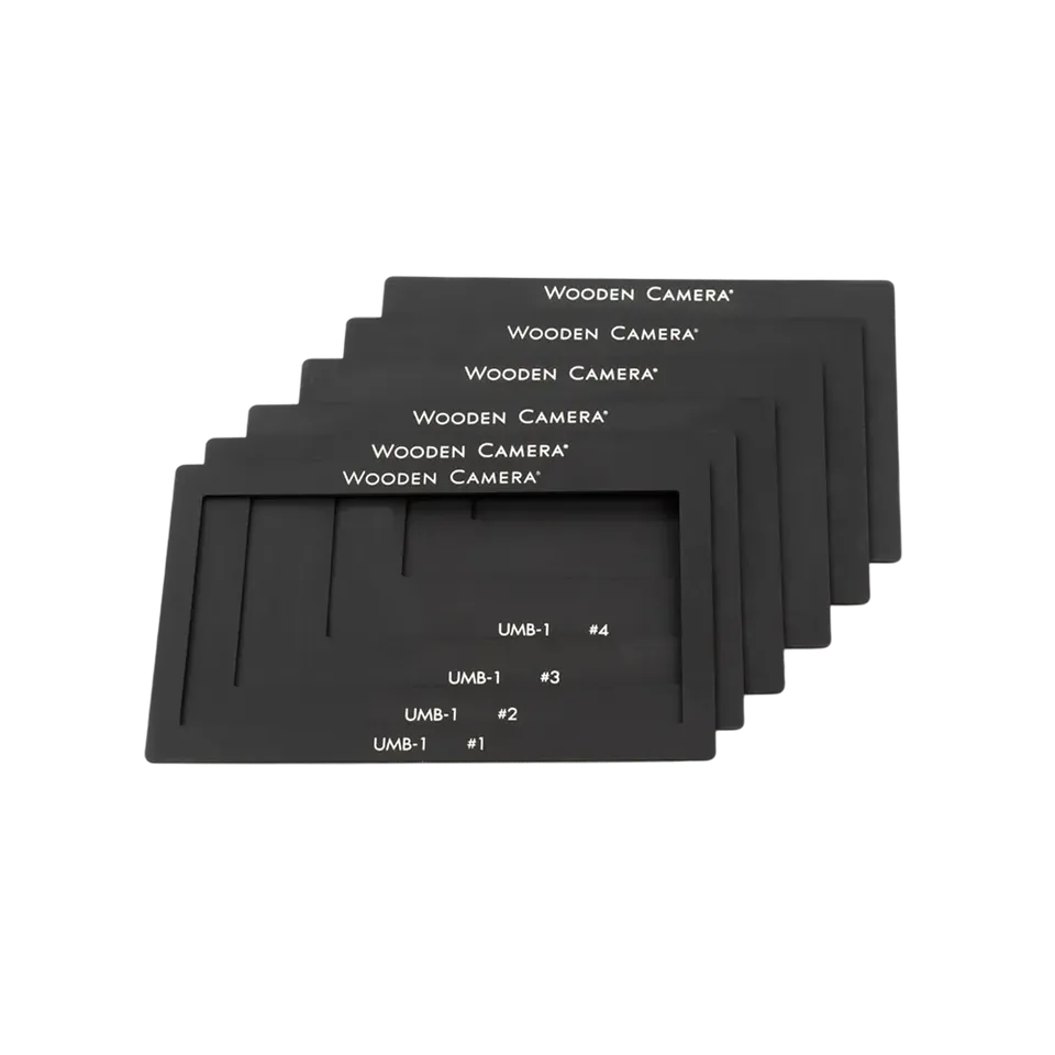 Wooden Camera Matteboxes UMB-1 Hard Matte Set pare-soleil 6 masques