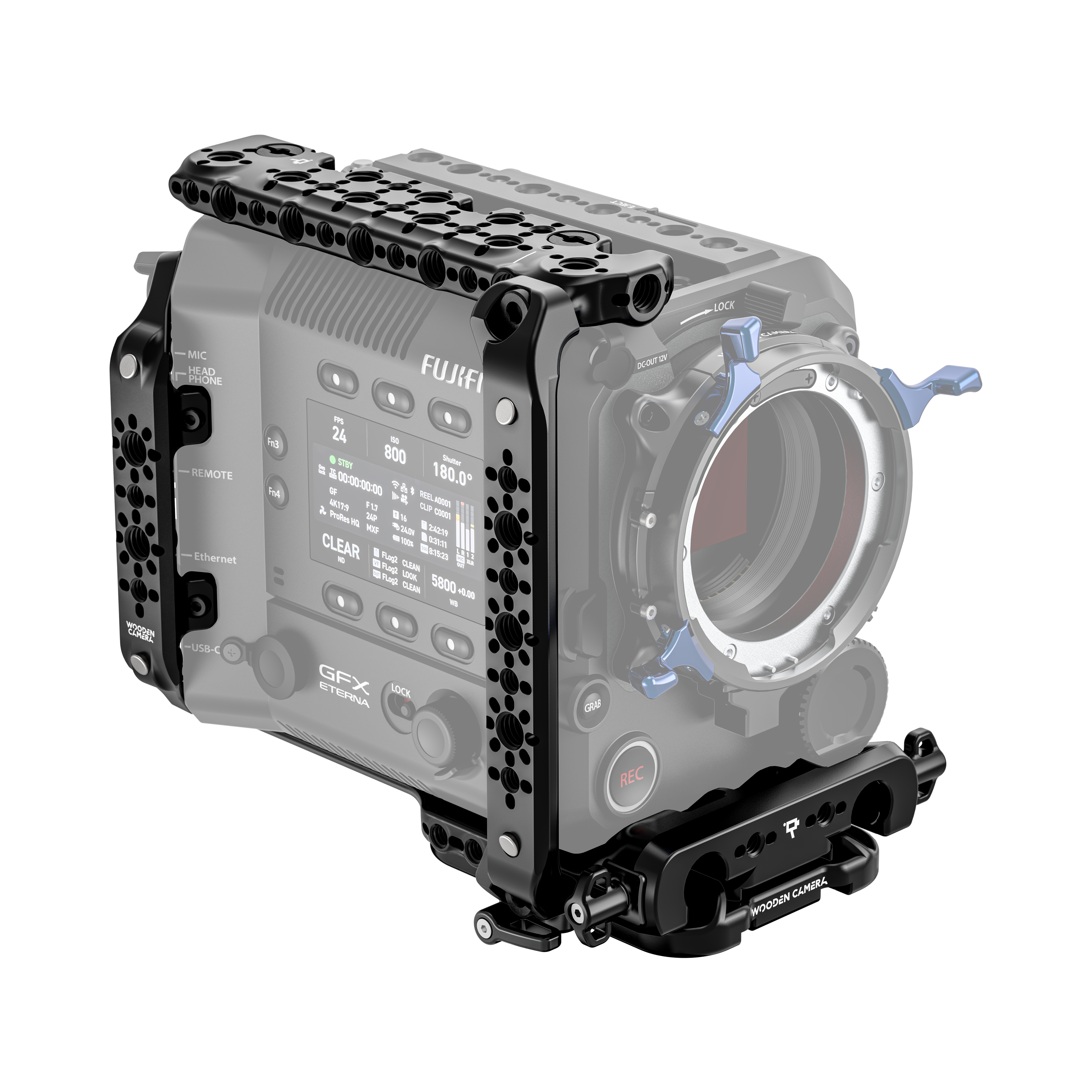 Wooden Camera Panasonic BGH1 BS1H Kit Advanced cage rig