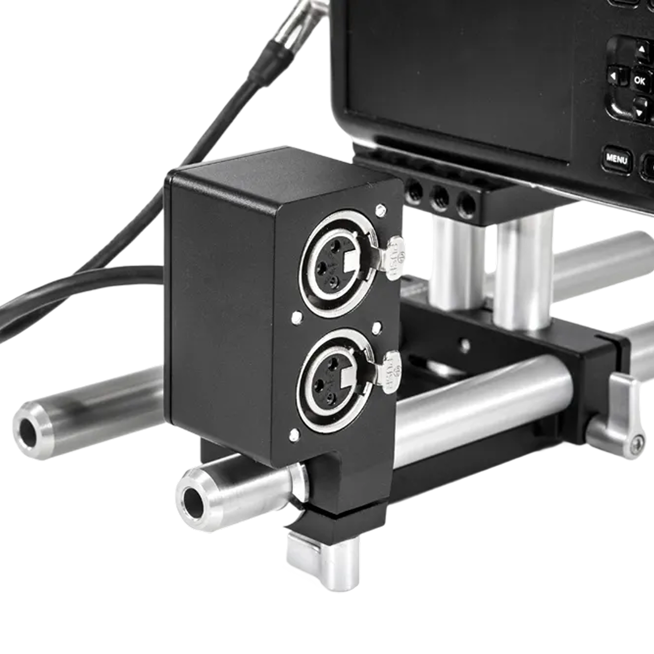 Wooden Camera A-Box Pocket Adaptateur XLR vers Jack 3,5mm