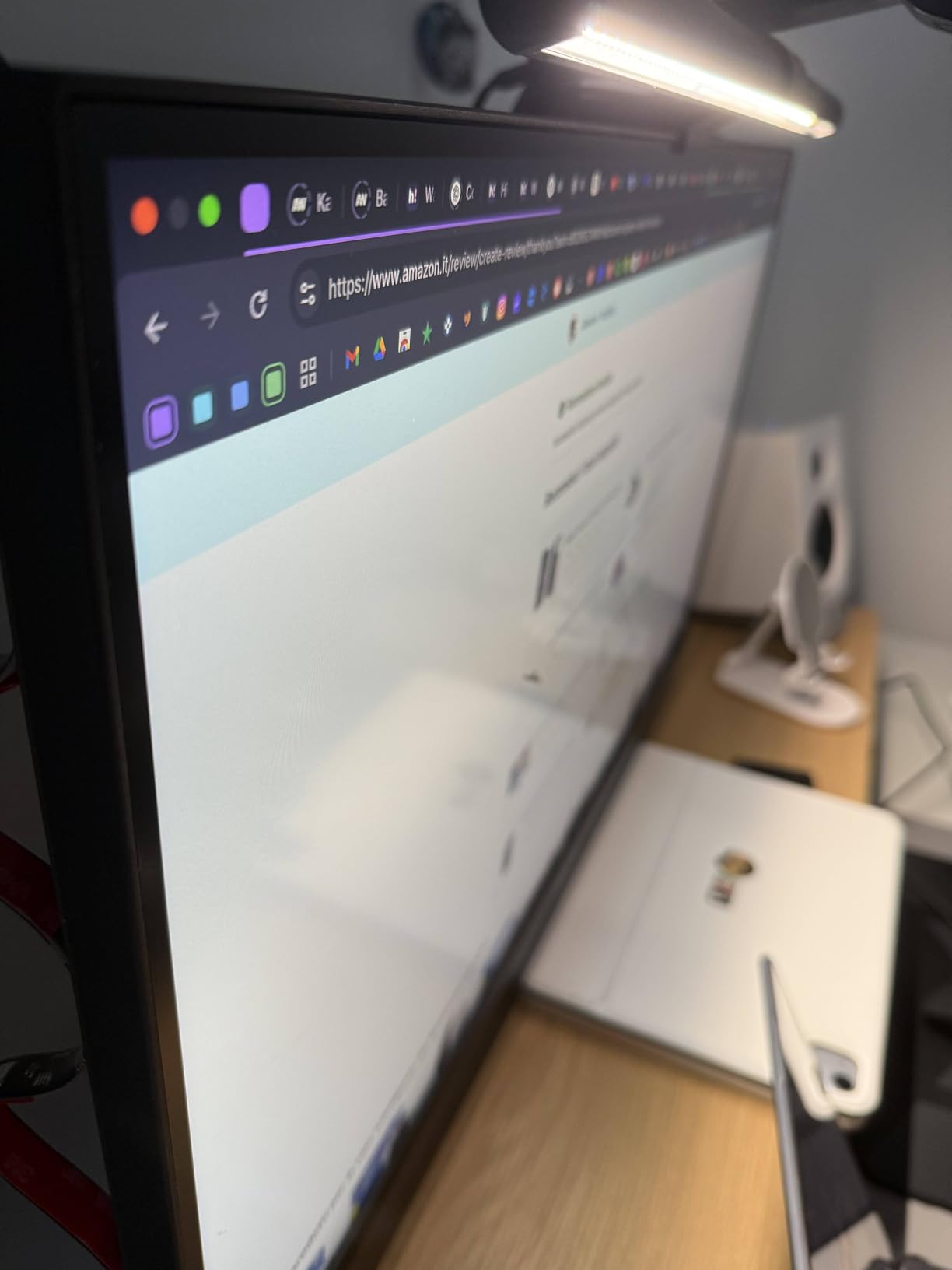 BenQ ScreenBar Barre lumineuse écran LED auto anti-reflet